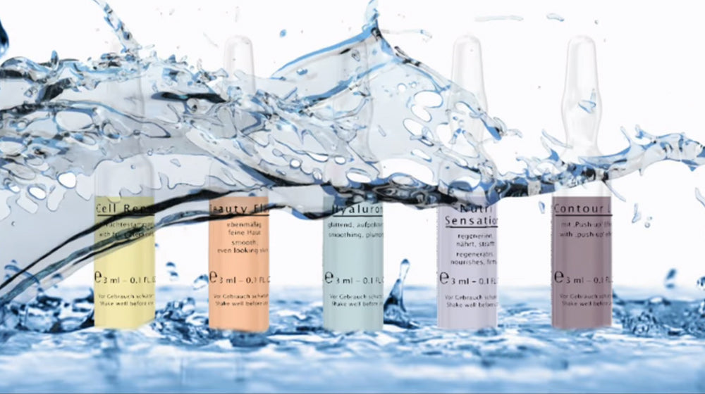 PERFECT SKIN WITH DR.GRANDEL'S ACTIVE CONCENTRATE AMPOULES.