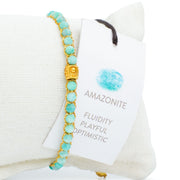 Amazonite SA Bracelet Gold