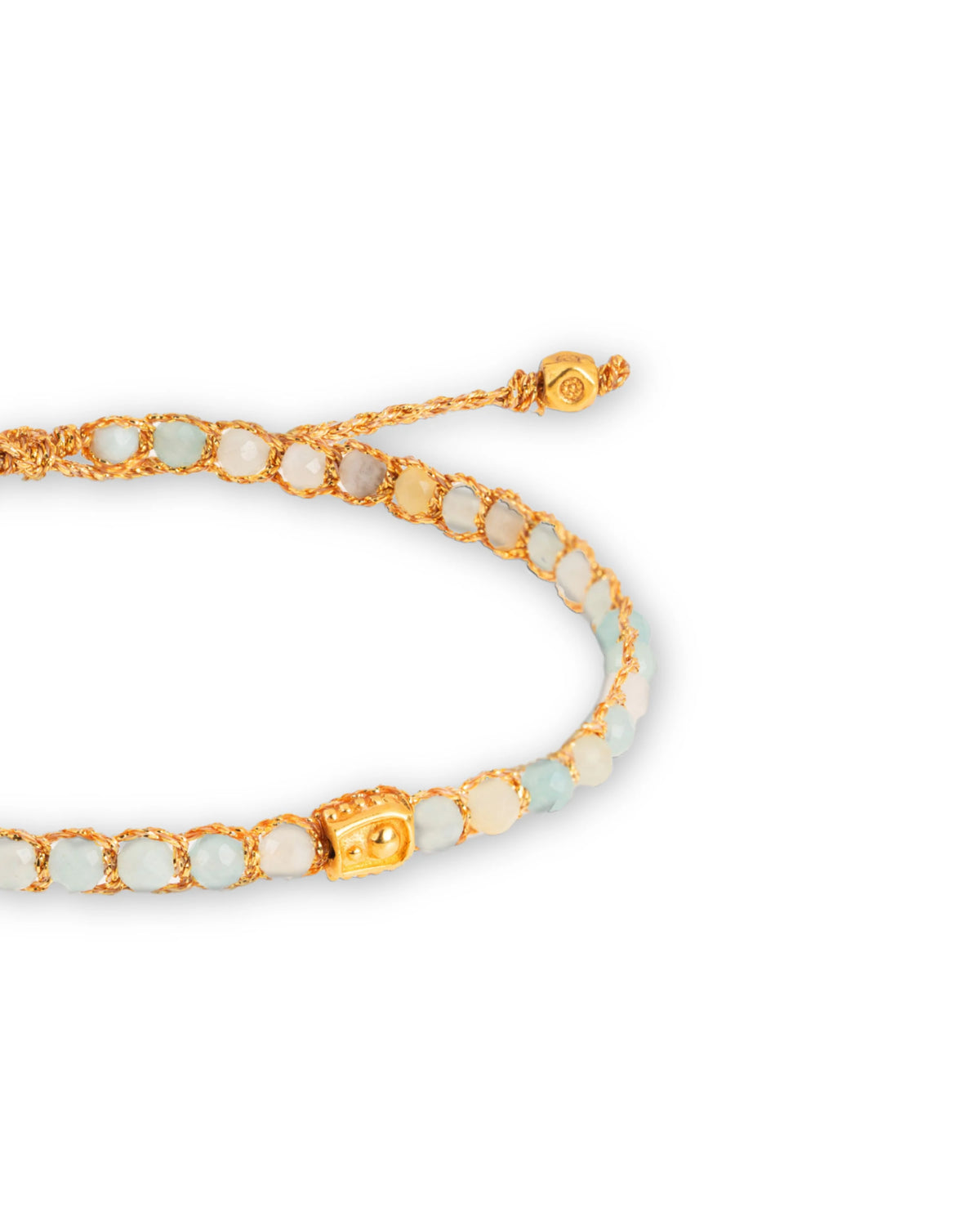 Aquamarine Bracelet Gold