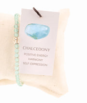 Chalcedony Bracelet Silver