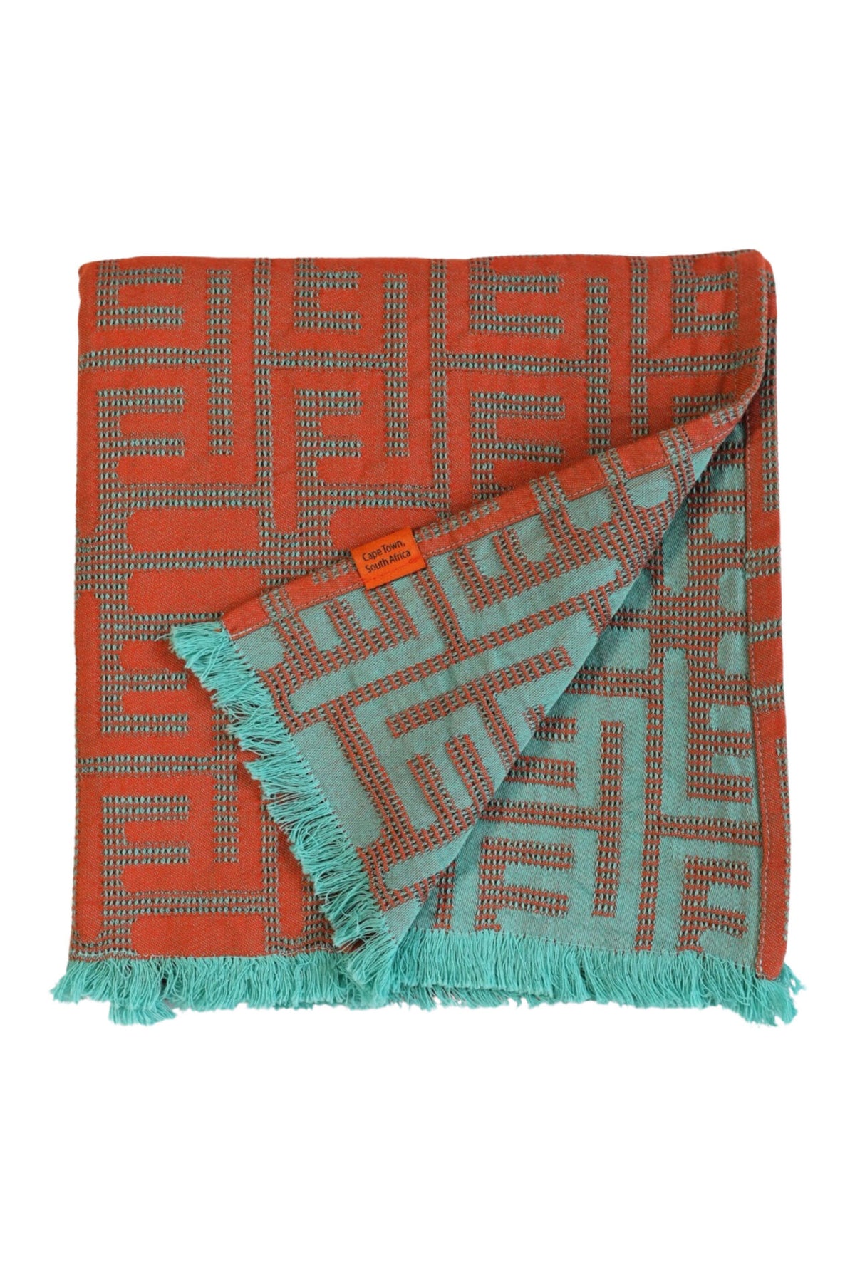 Kuba Summer Beach Towel - Coral