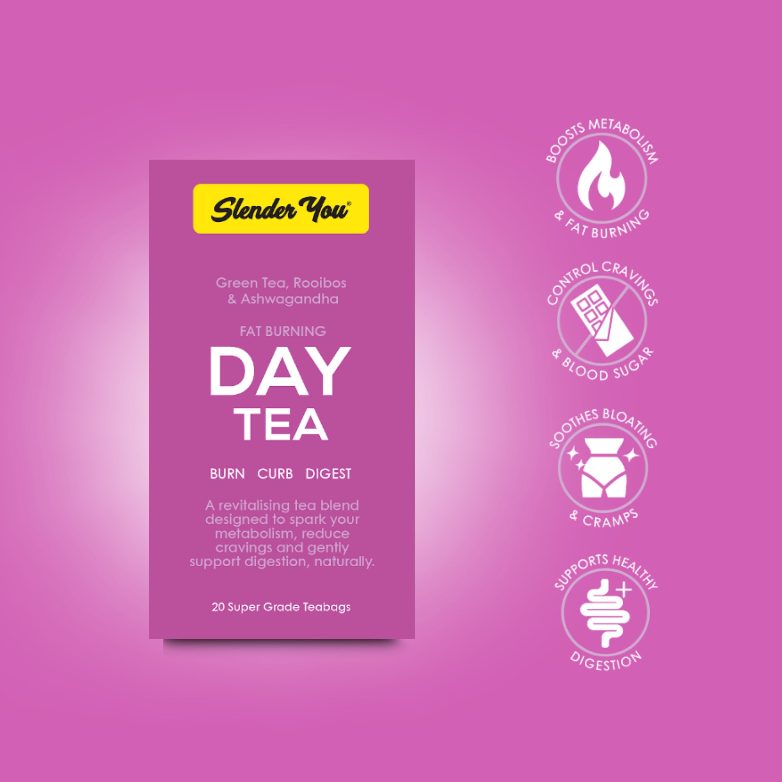 Slender You Fat Burning Day Tea 60g