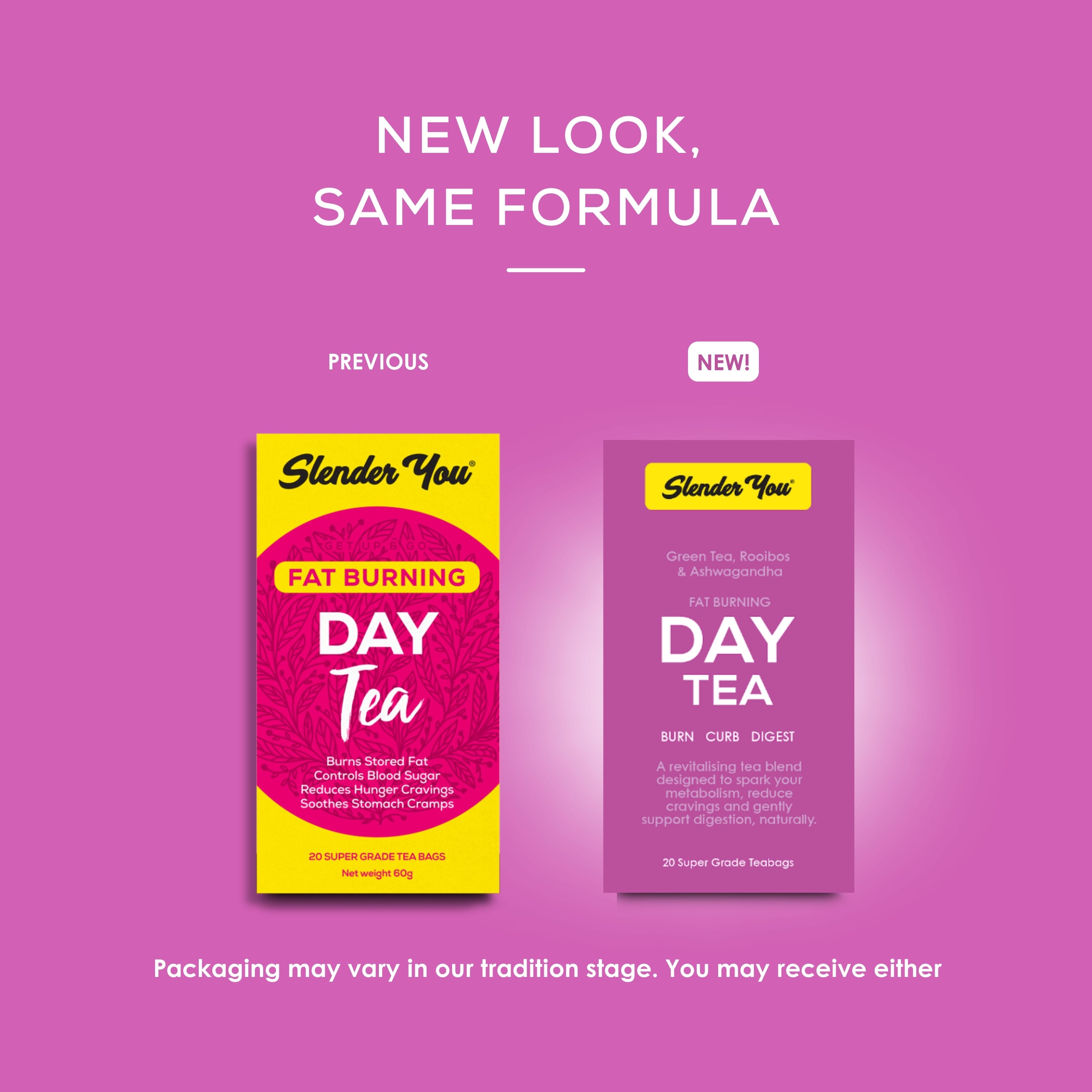 Slender You Fat Burning Day Tea 60g