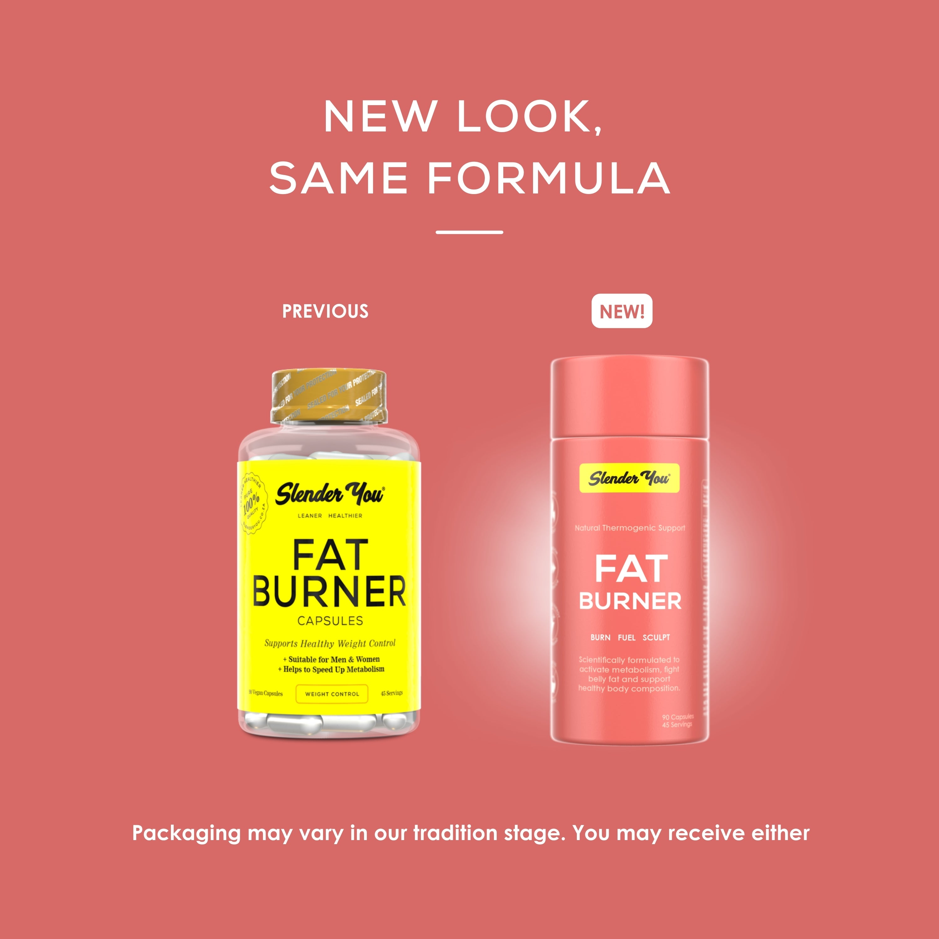 Slender You Fat Burner 90 Capsules