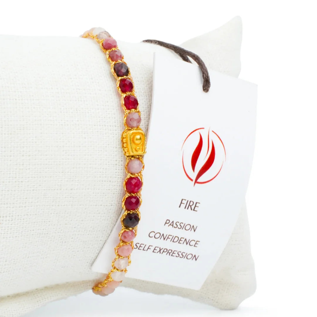Fire Bracelet Gold