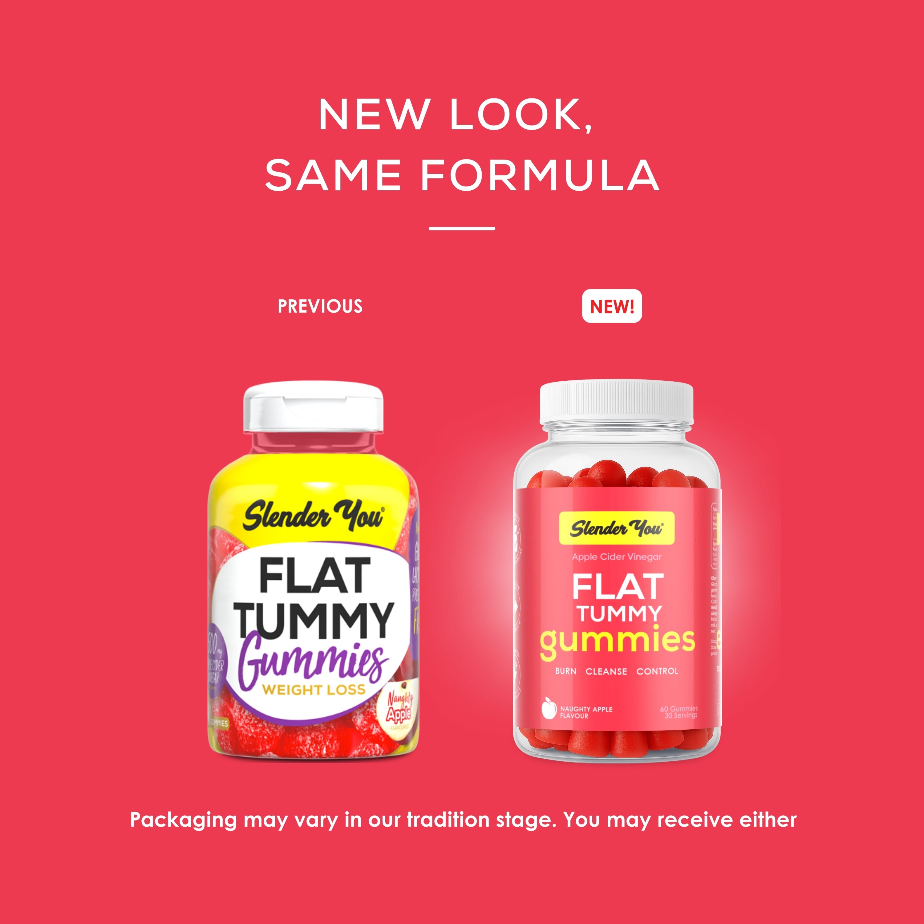 Slender You Flat Tummy Gummies 100g