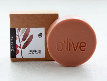 French Red Clay and Neroli Soap