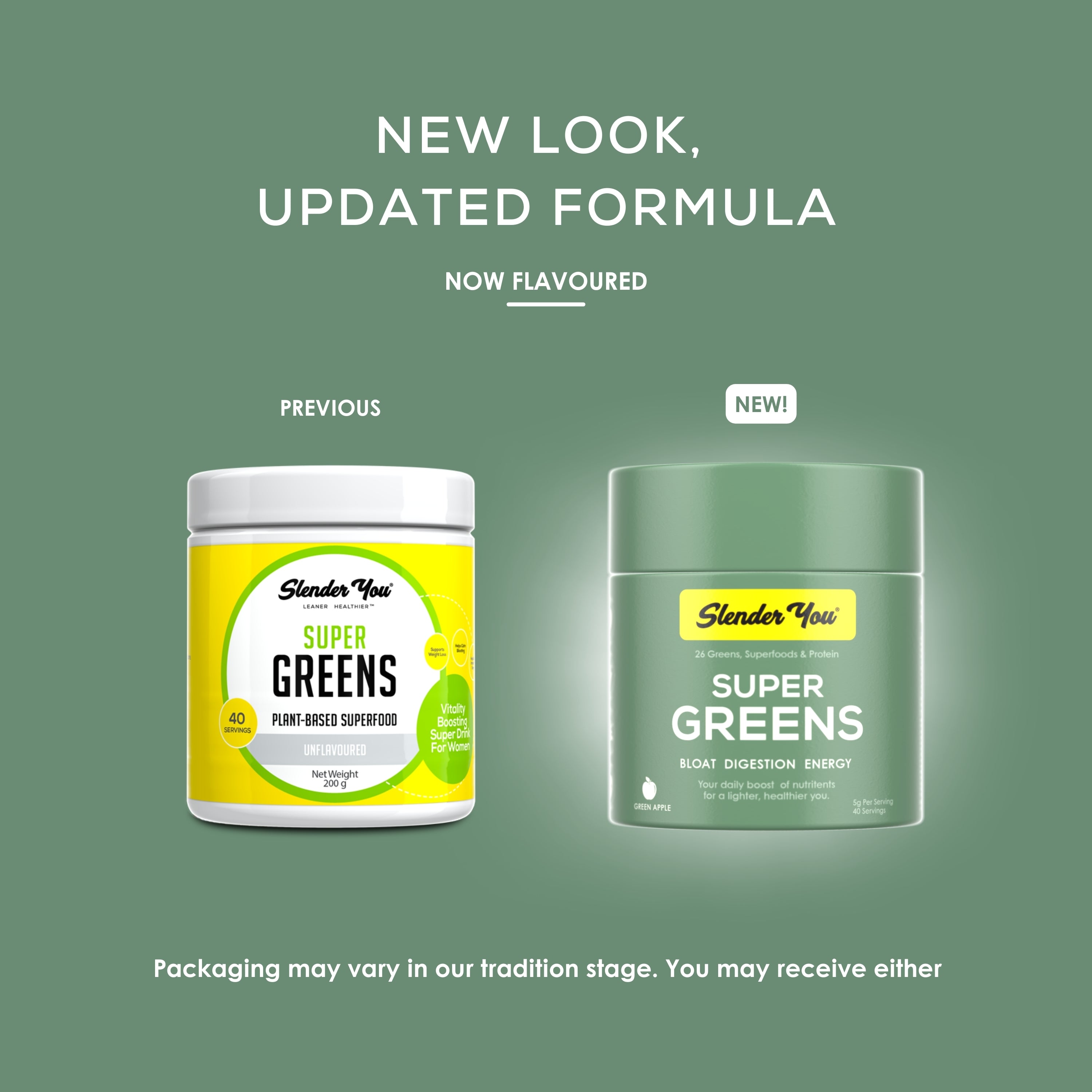 Slender You Super Greens 200g