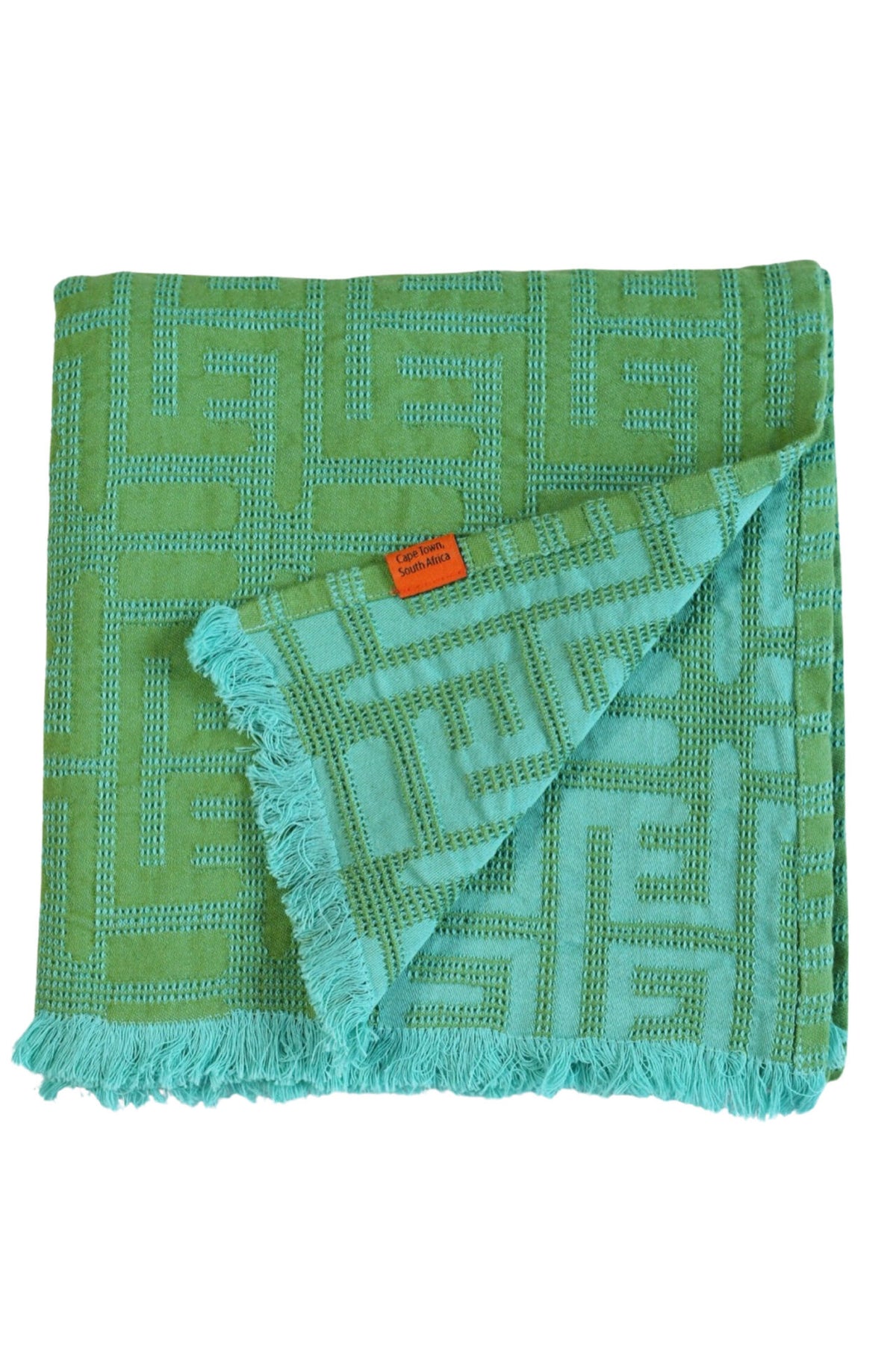 Kuba Summer Beach Towel - Lime