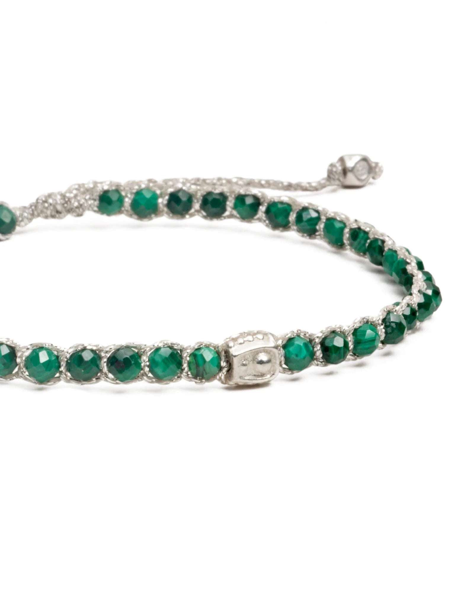 Malachite Bracelet Silver