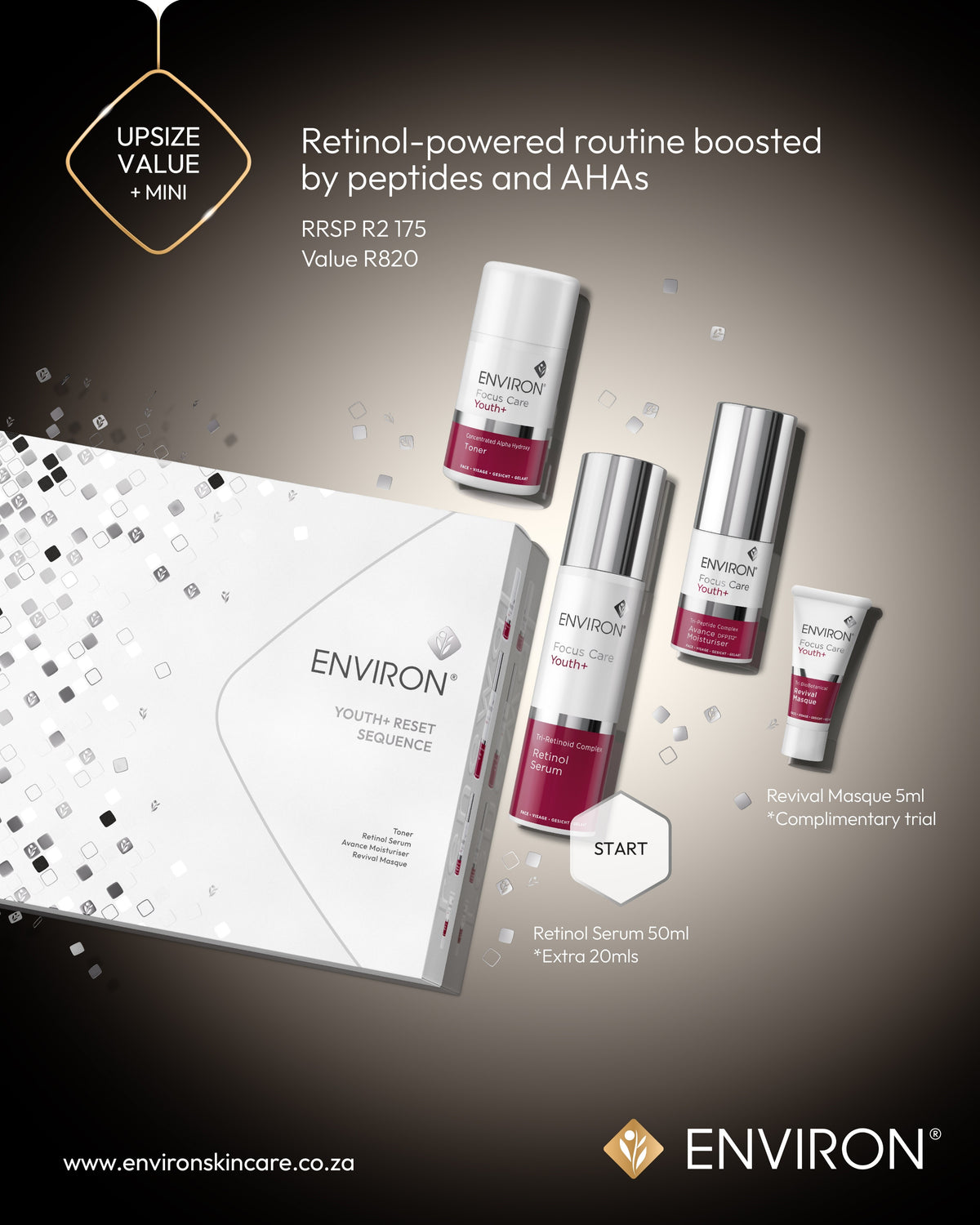 Environ Youth Reset Sequence - Super-Size Retinol Holiday Set