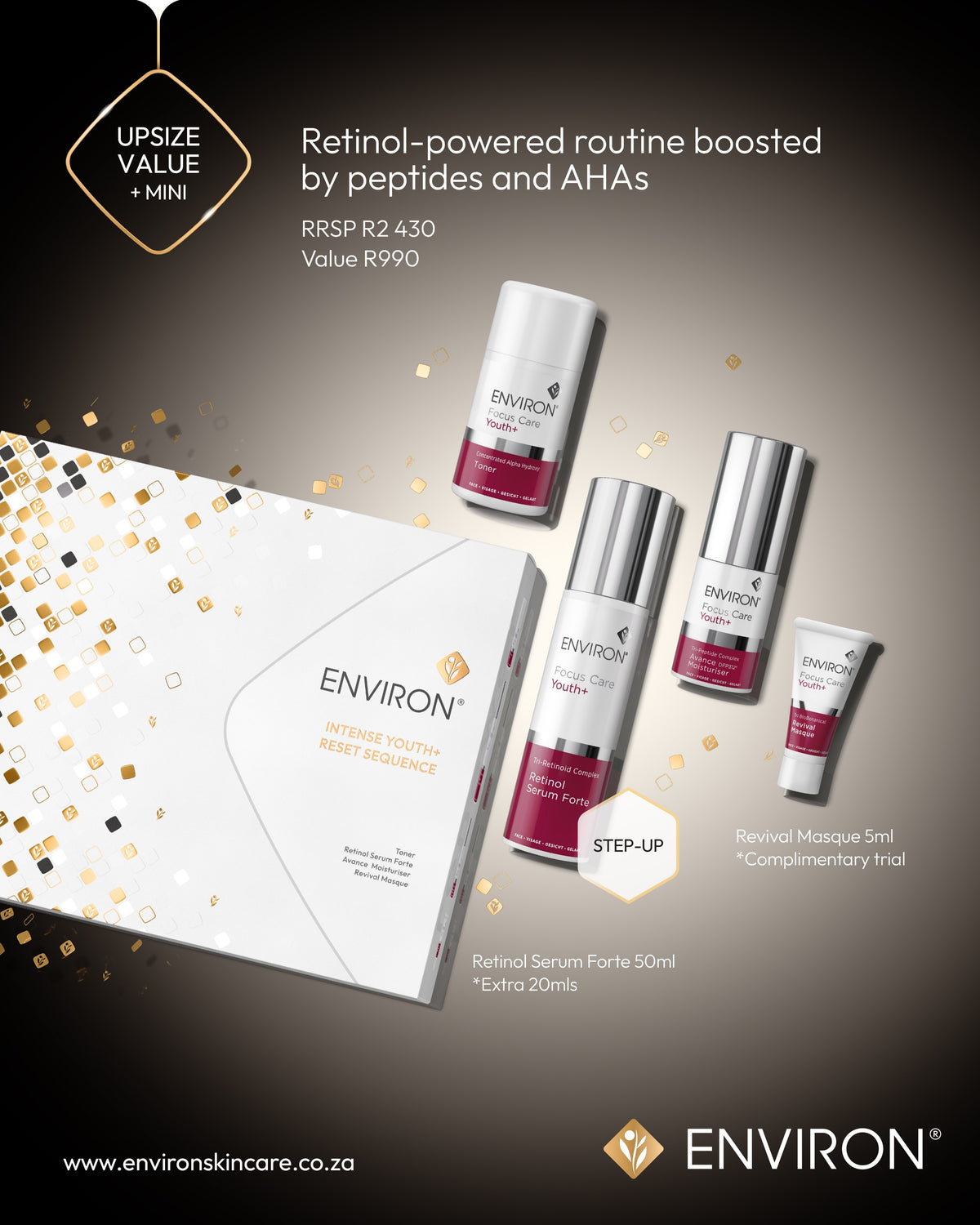 Environ Intense Youth Reset Sequence - Super-size Retinol Forte Holiday Set