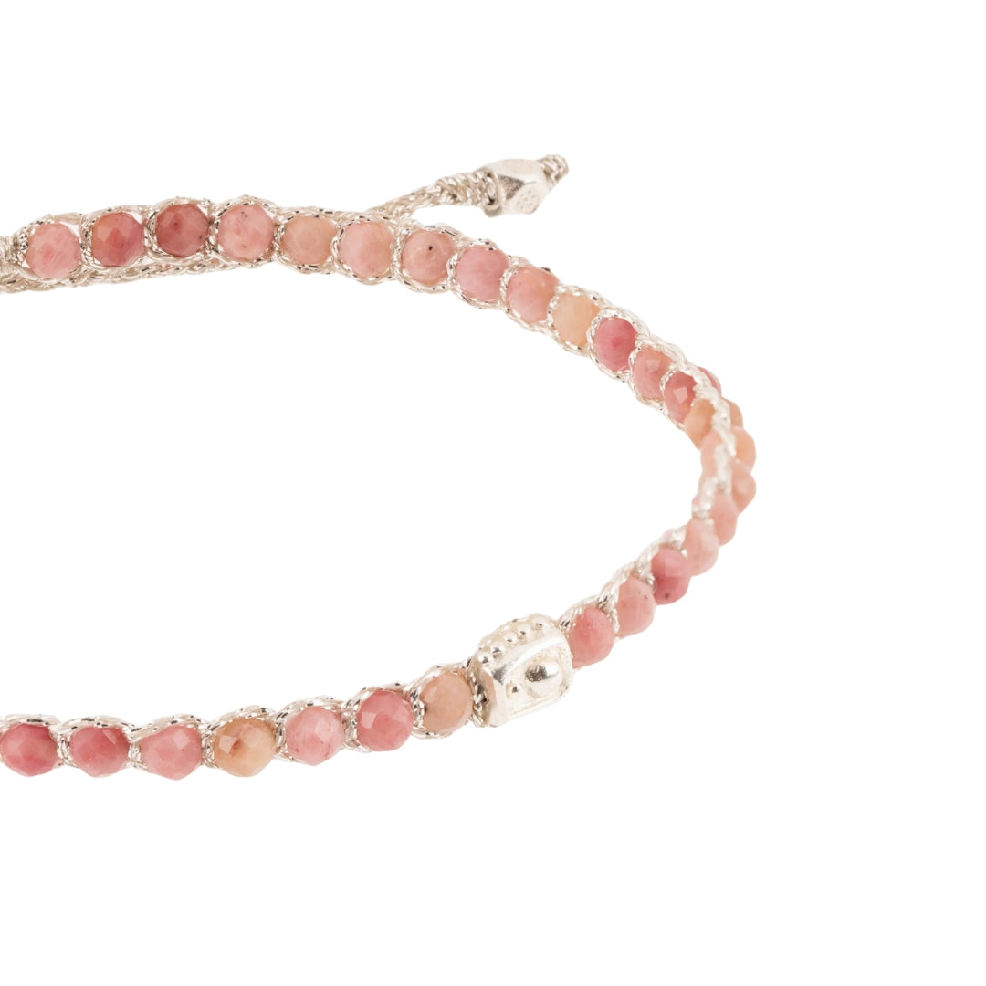 Rhodonite Australia Bracelet Silver