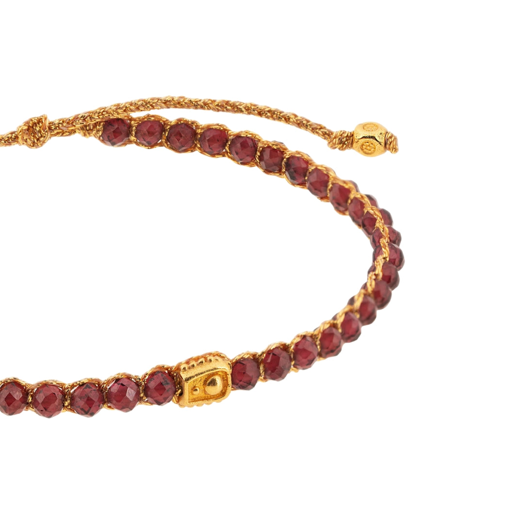 Ruby Bracelet Gold
