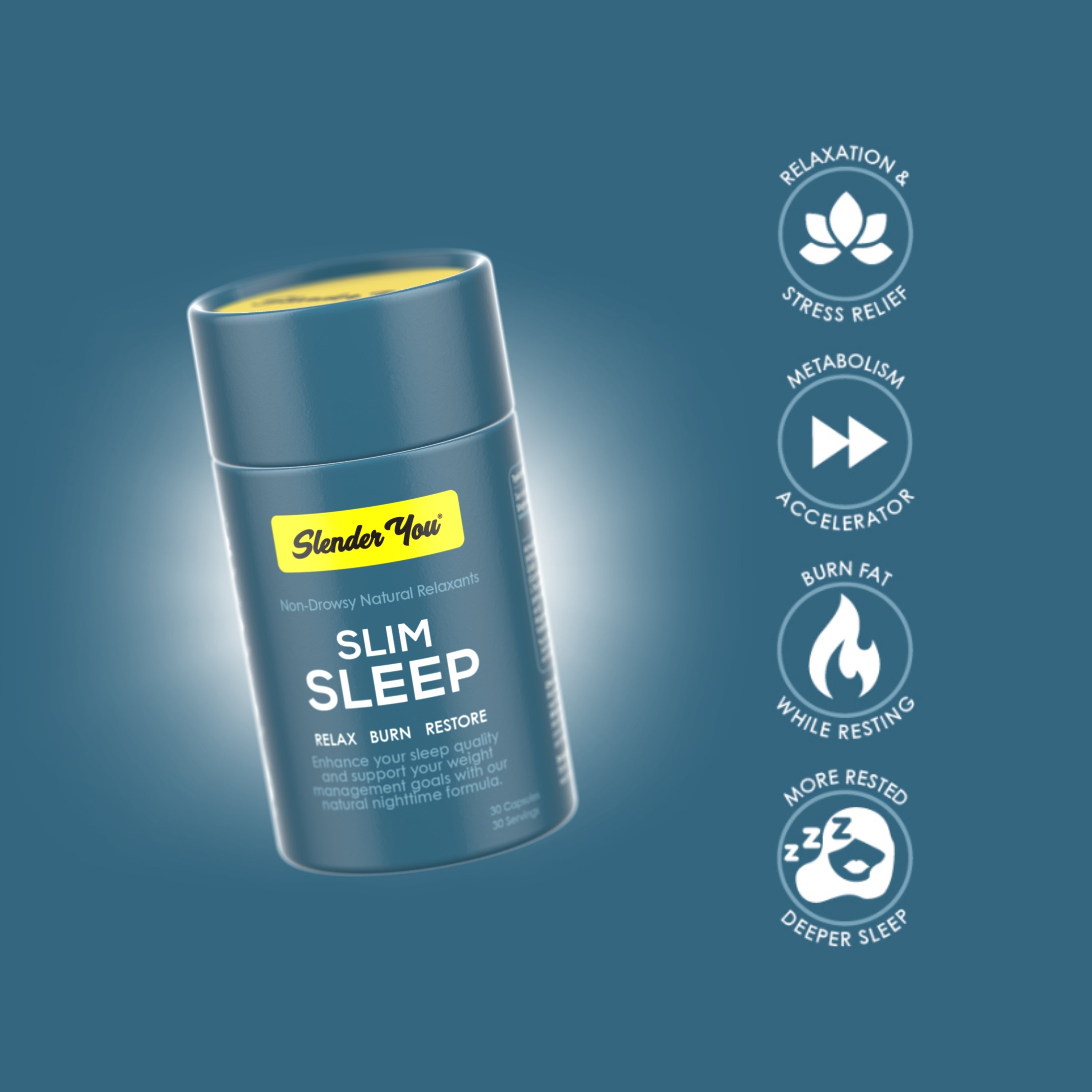 Slender You Slim Sleep -  100g, 30 Caps