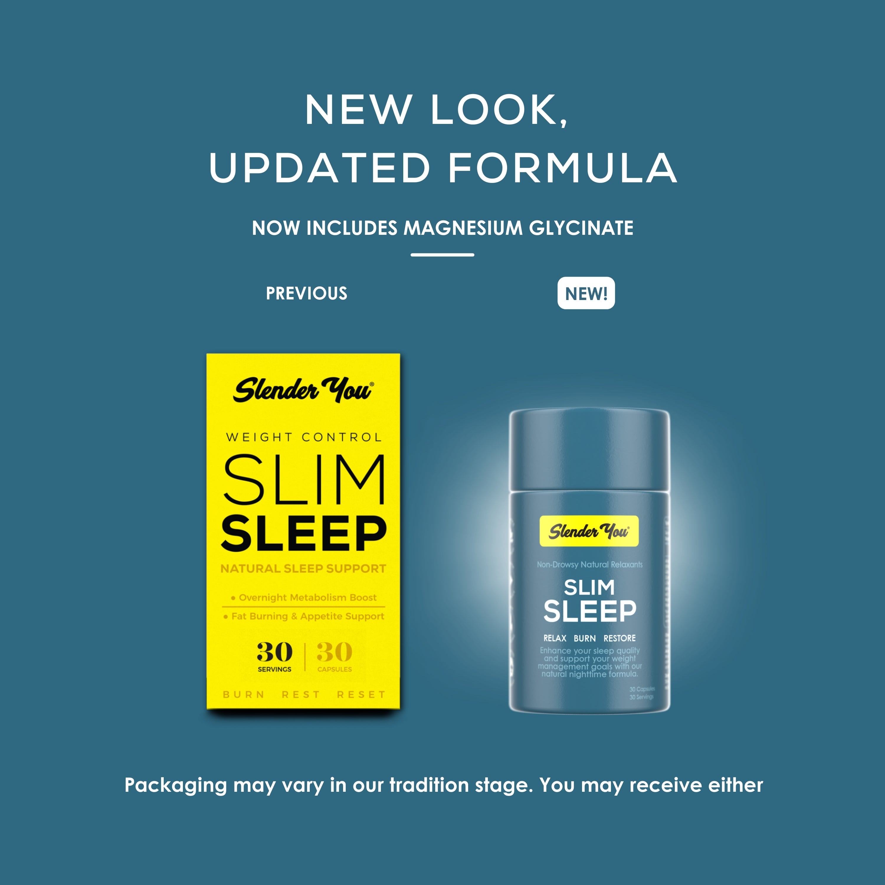 Slender You Slim Sleep -  100g, 30 Caps