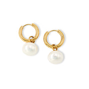 Staple Pearl Hoops