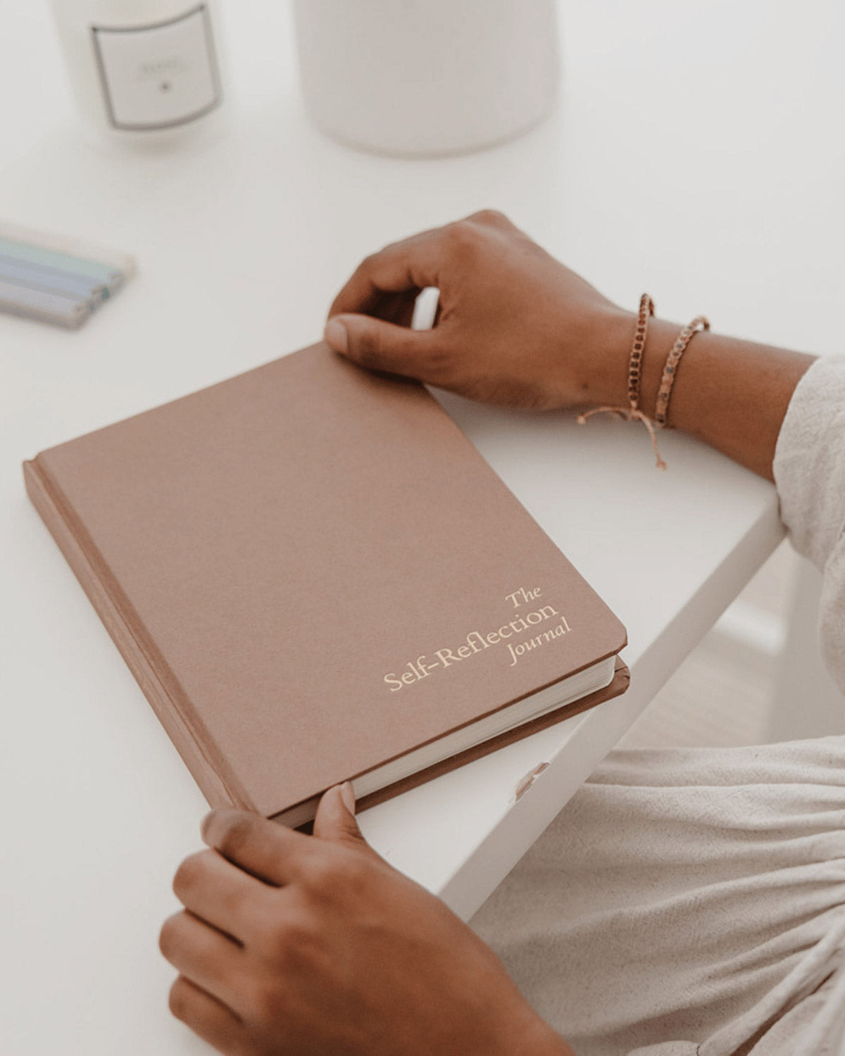 The Self Reflection Journal - Brown