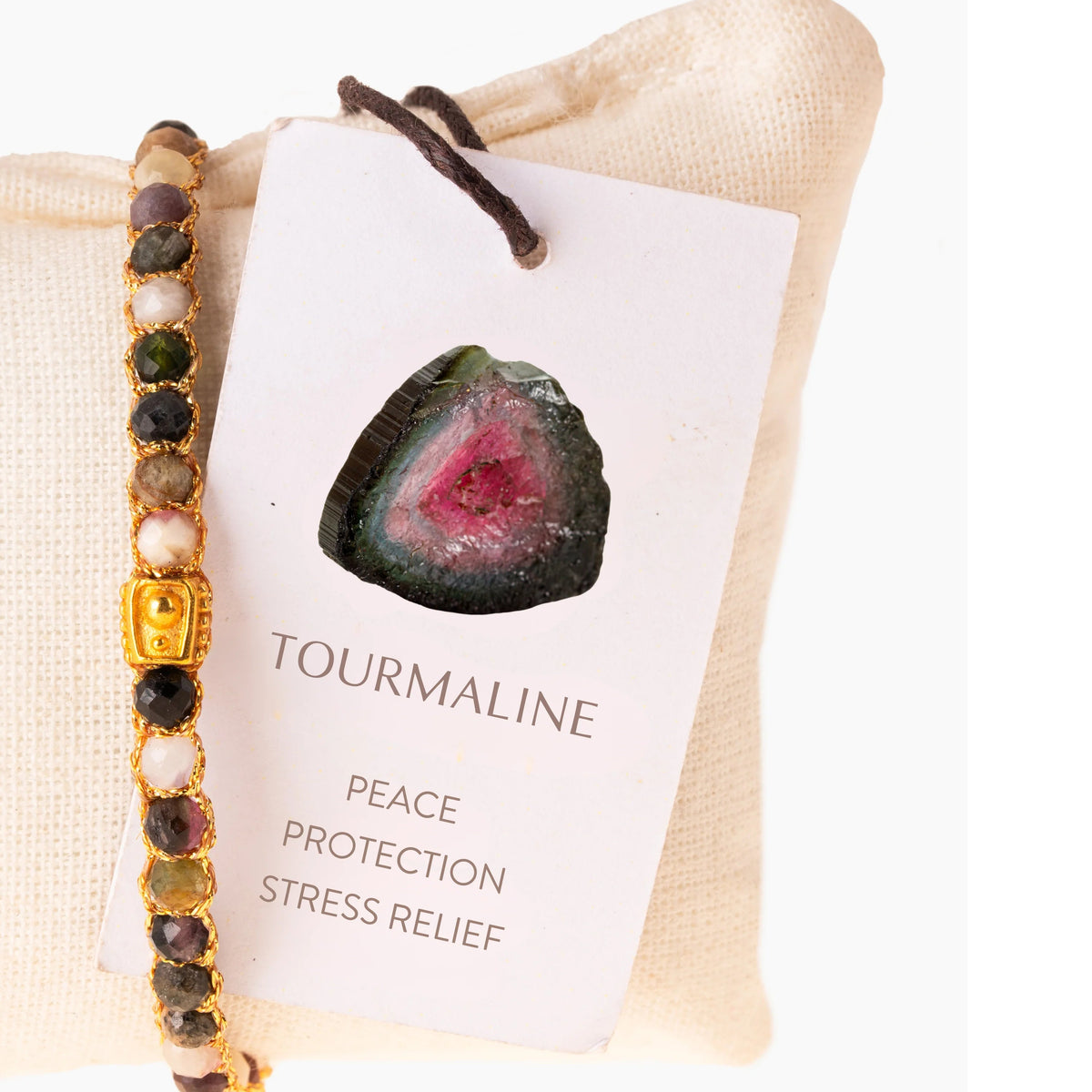 Tourmaline Bracelet Gold