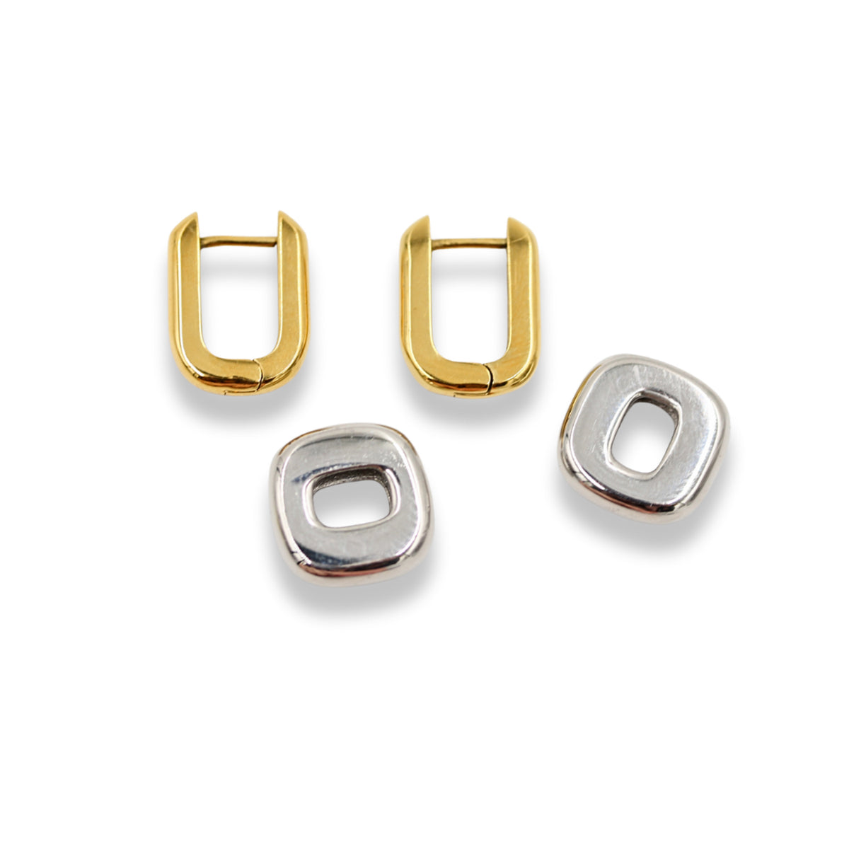Two-In-One Huggies Mixed Metal