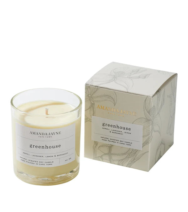 Greenhouse Glass Candle