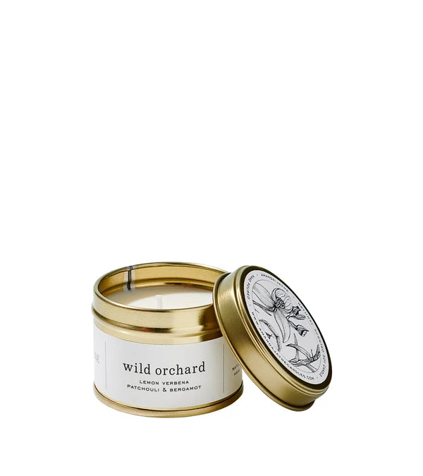 Wild Orchard Gold Travel Tin
