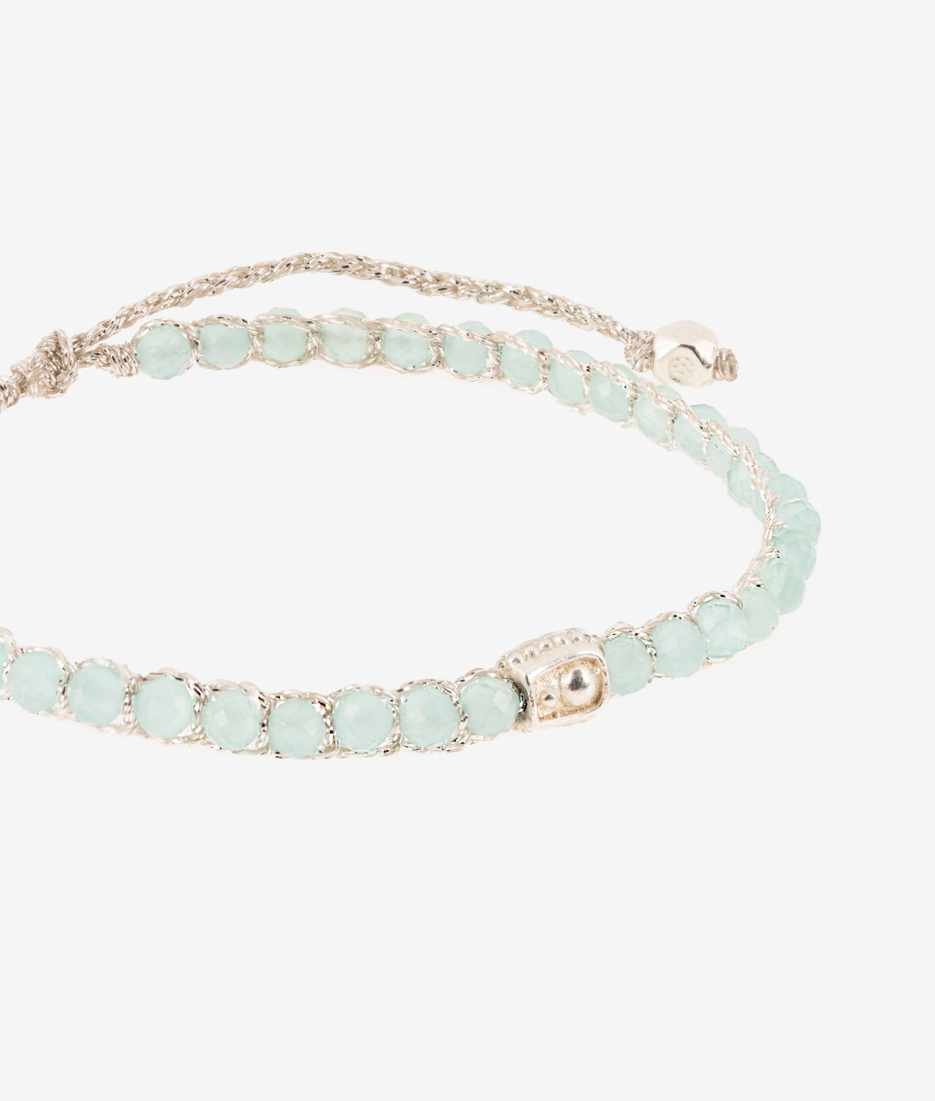 Chalcedony Bracelet Silver
