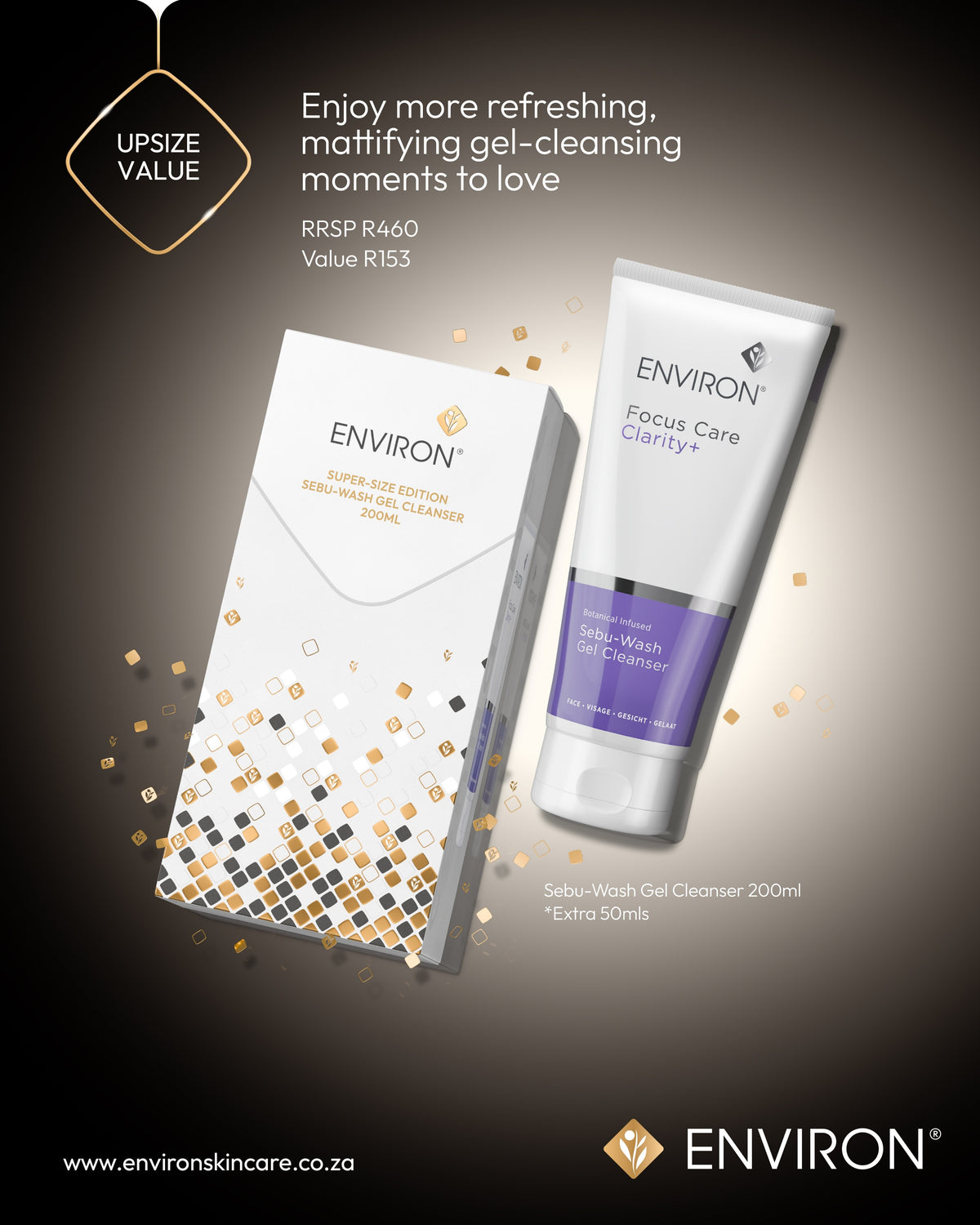 Environ Super-Size Edition Sebu Wash Gel Cleanser 200ml