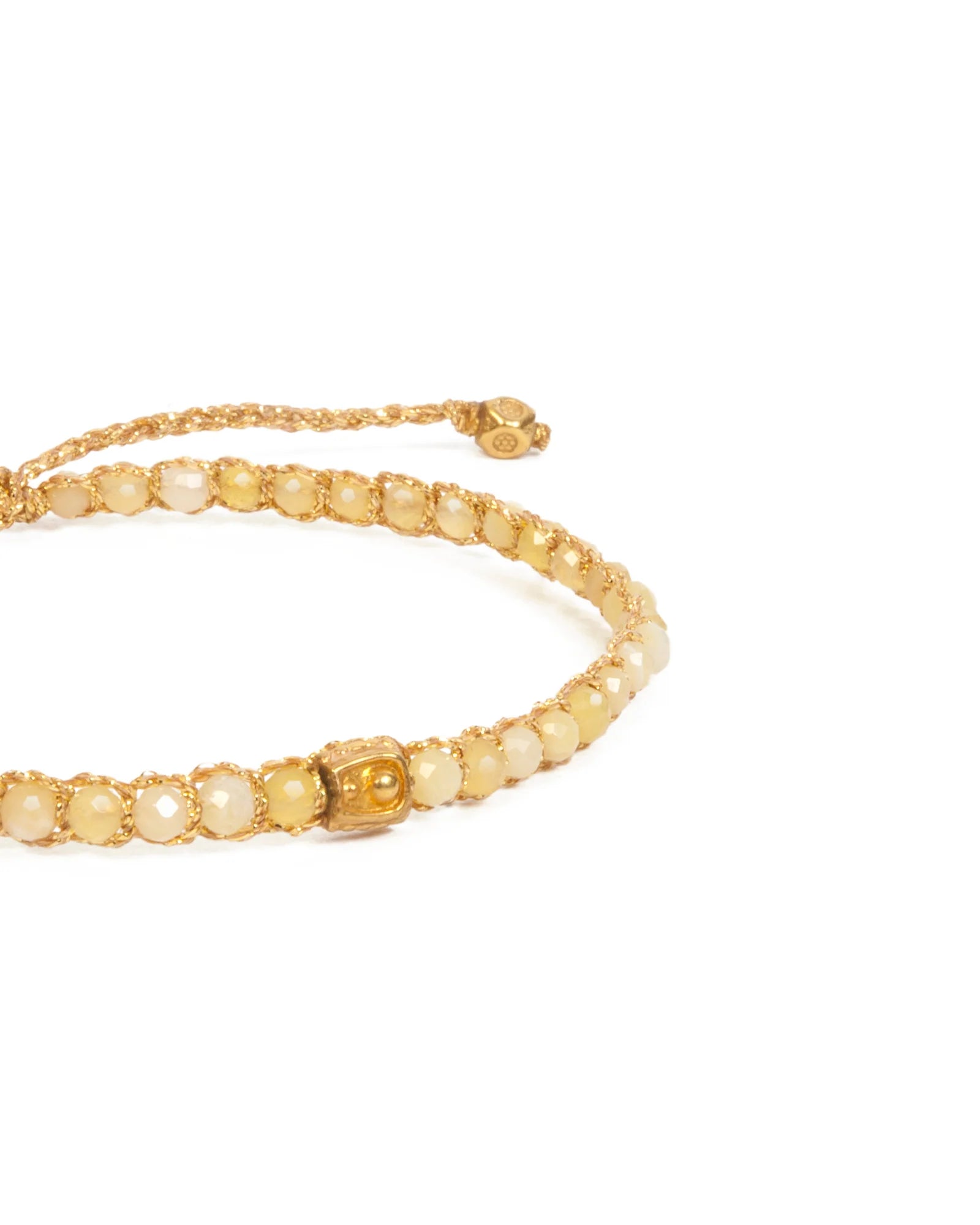 Yellow Opal Bracelet Gold